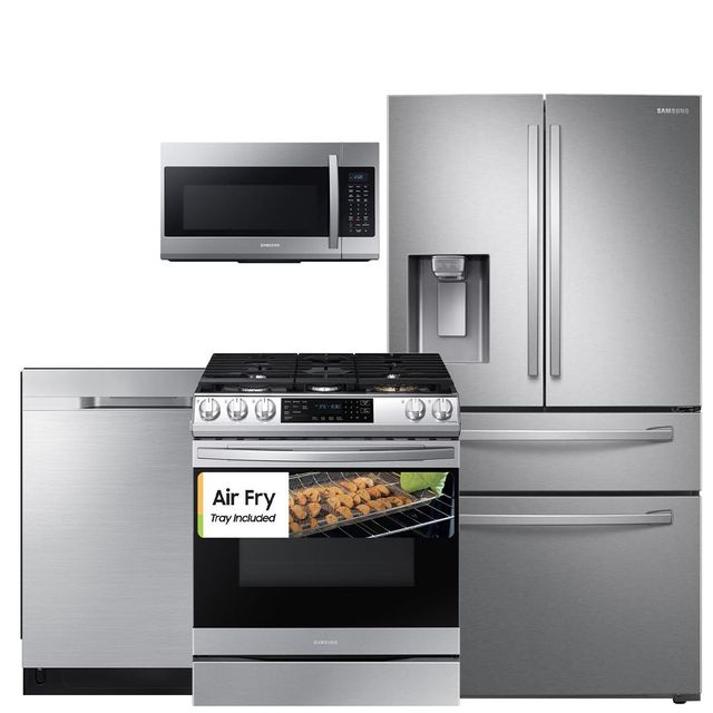 DW80R5060US Samsung 24 Built In Dishwasher with StormWash - Recessed  Handle - Fingerprint Resistant Stainless Steel