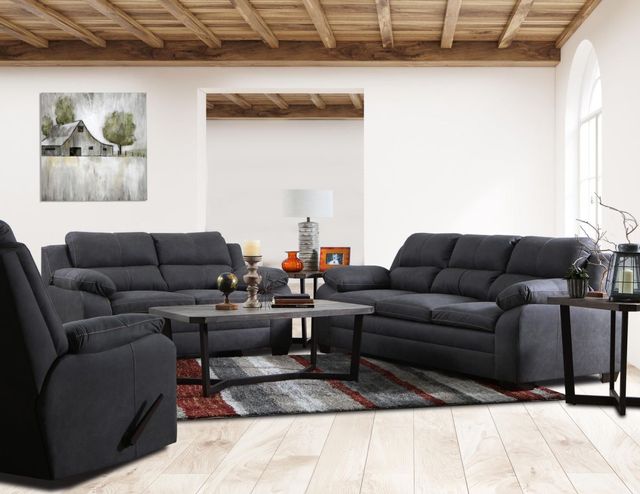 Lane® Home Larson Pyxis Charcoal Sofa and Loveseat with FREE Recliner-0
