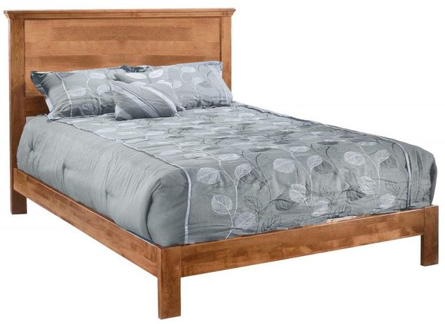 Archbold Furniture Customizable Heritage Queen Solid Alder Panel Bed-0