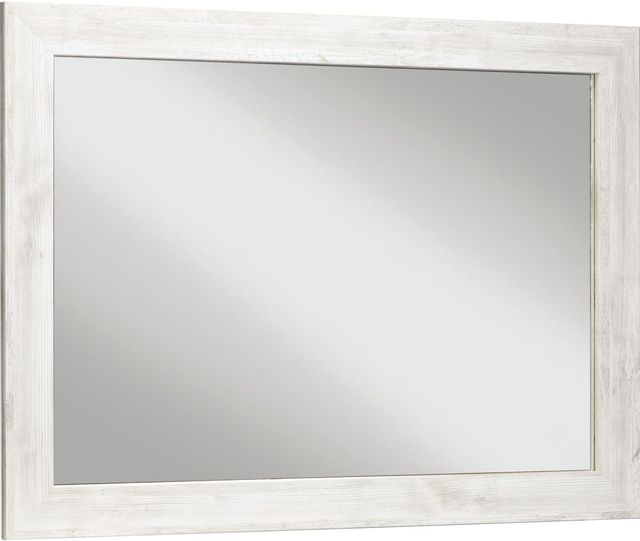 Signature Design by Ashley® Paxberry Whitewash 30.67" Bedroom Mirror-1