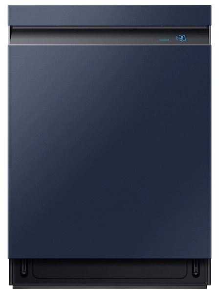 Samsung 24" Fingerprint Resistant Navy Steel Top Control Built In Dishwasher 0