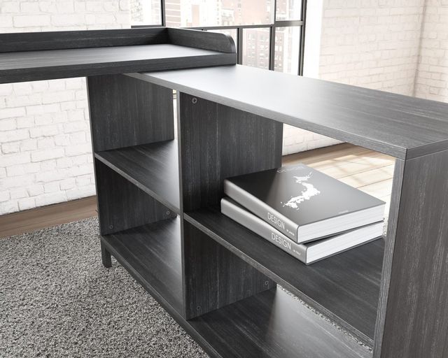 Signature Design by Ashley® Yarlow Black Home Office L-Desk 6