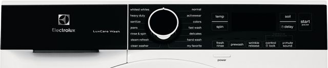 Electrolux 2.8 Cu. Ft. White Front Load Washer 5