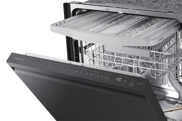 Samsung 24" Fingerprint Resistant Black Stainless Steel Built In Dishwasher 3