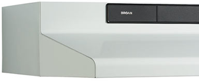 Broan® 46000 Series 24" Black Under Cabinet Range Hood 2