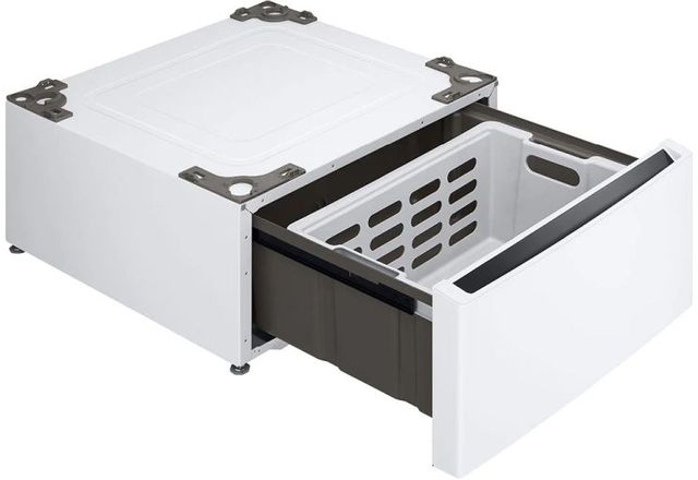 LG 27" White Pedestal Storage Drawer 3