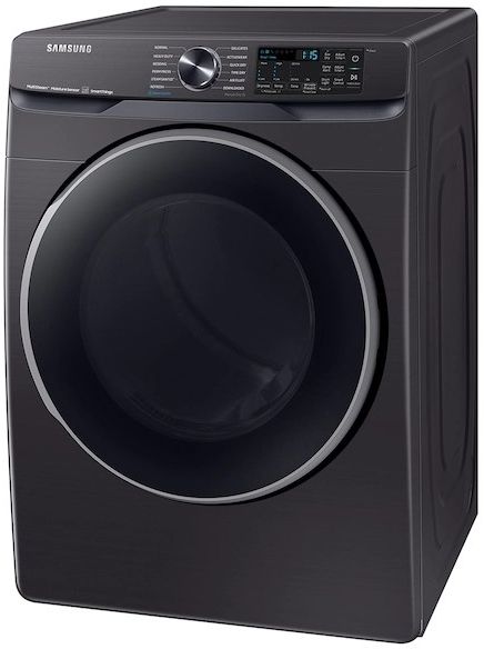 Samsung 7.5 Cu. Ft. Brushed Black Gas Dryer-3