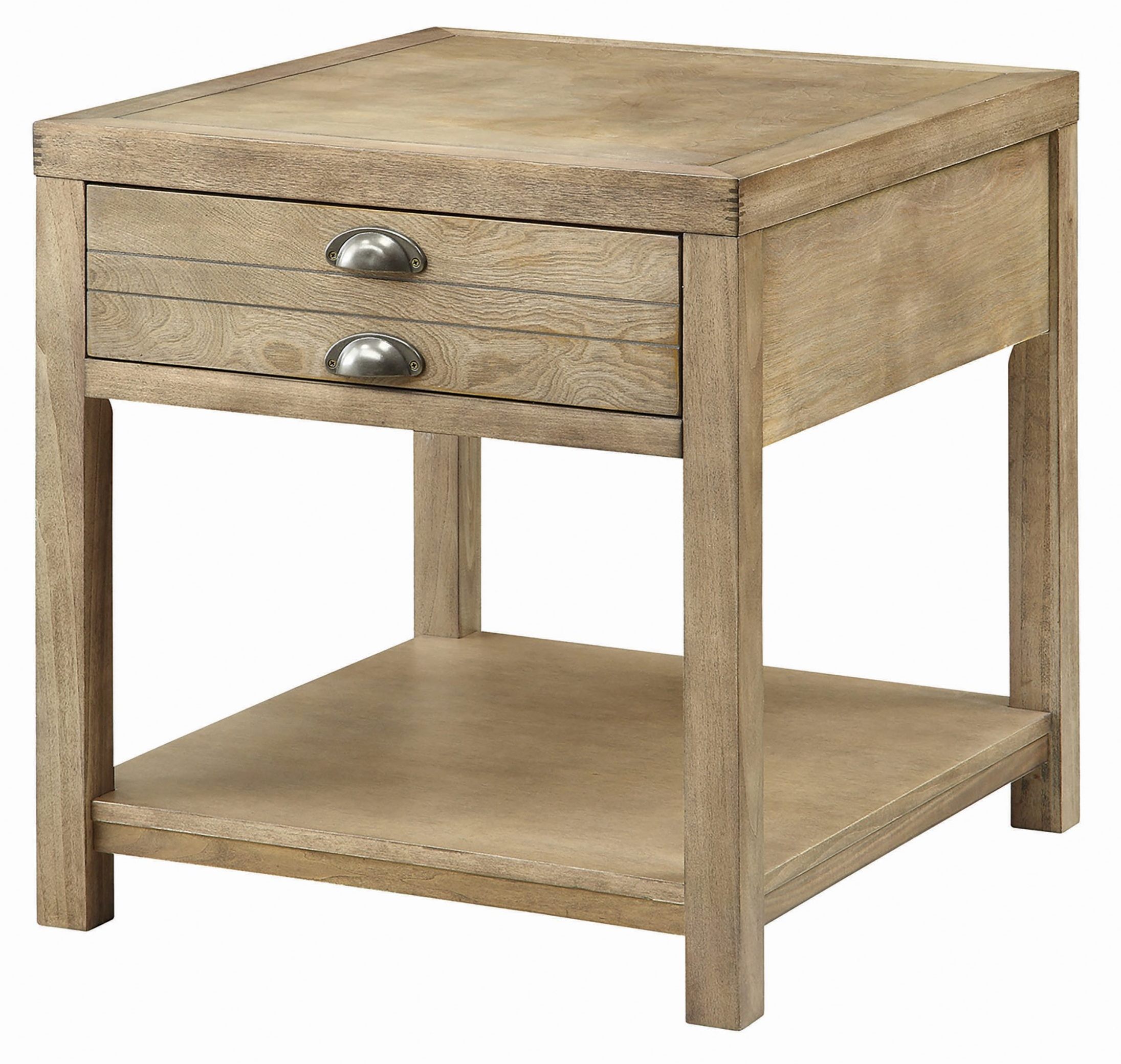 driftwood color end tables