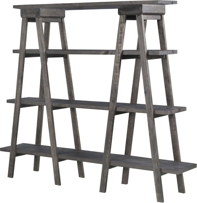 Magnussen Home® Sutton Place Weathered Charcoal Bookshelf-1