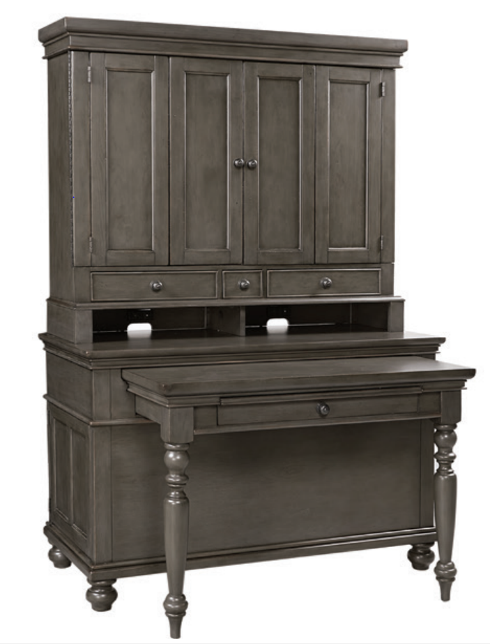 aspenhome oxford peppercorn desk