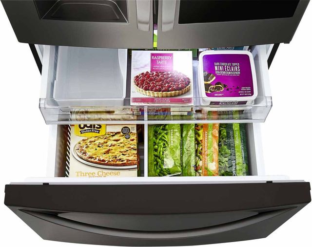 LG 26.0 Cu. Ft. Black Stainless Steel French Door Refrigerator 6