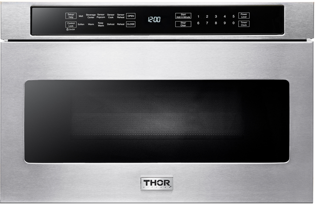 Thor Kitchen® 1.2 Cu. Ft. Stainless Steel Microwave Drawer 0