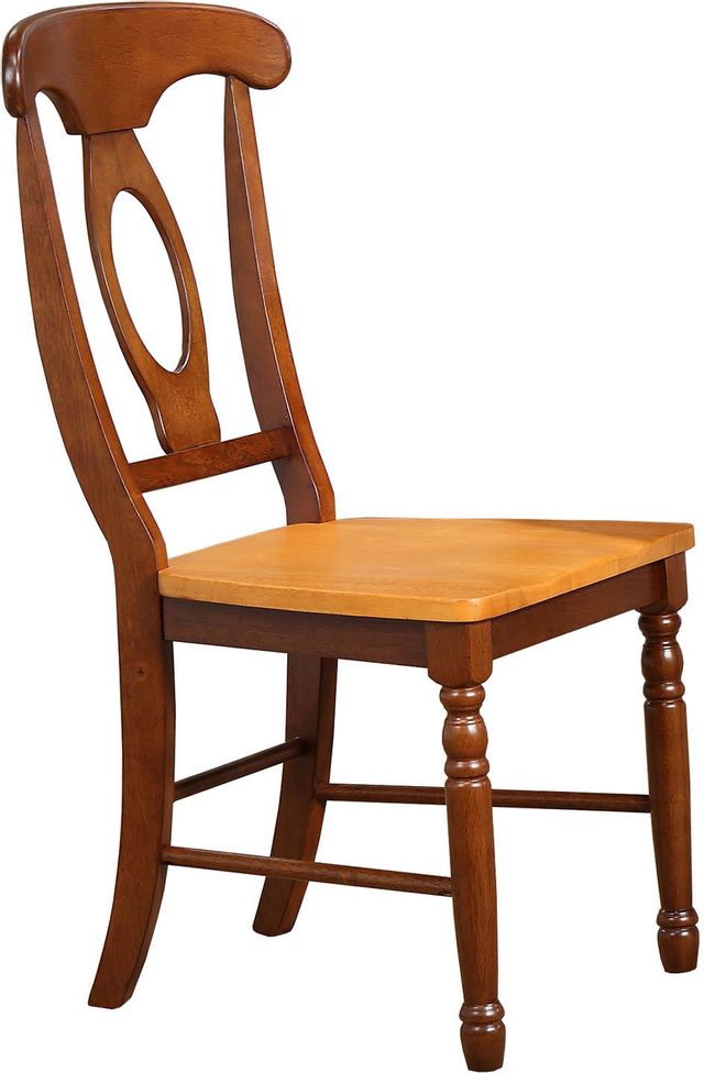 Winners Only® Farmington Fruitwood Napoleon Side Chair