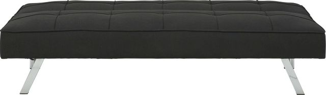 Signature Design by Ashley® Santini Black Flip Flop Armless Sofa 4