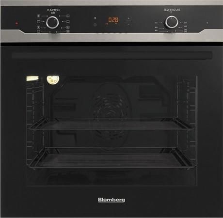 Blomberg® 24" Black Single Electric Wall Oven