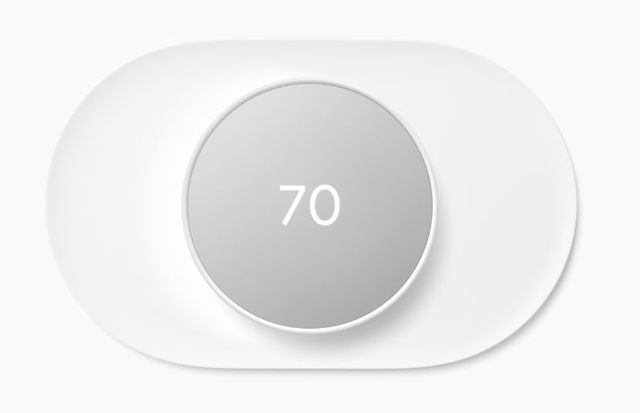 Google Nest Pro Snow Thermostat Trim Kit 1
