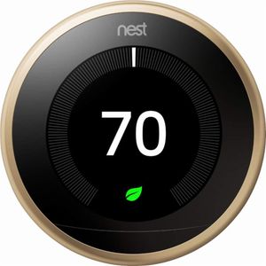 Google Nest Pro Brass Learning Thermostat