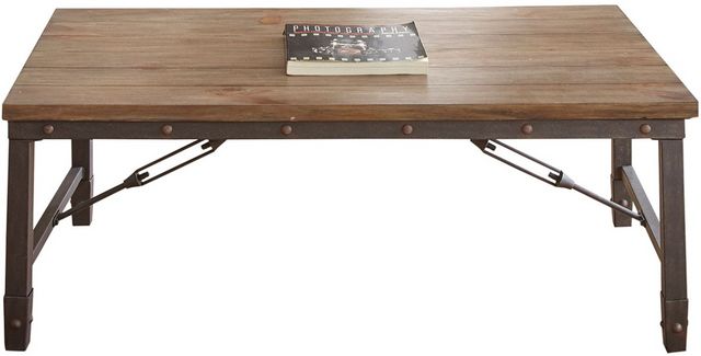 Steve Silver Co. Jersey Antiqued Tobacco Cocktail Table