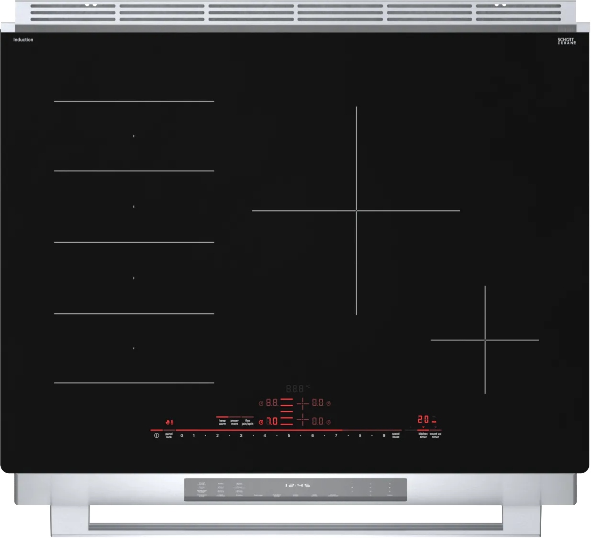 Bosch Benchmark® Series 30" Stainless Steel Slide In Induction Range ...