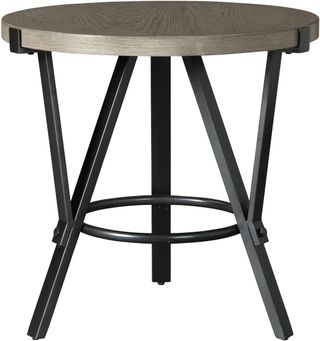 Signature Design by Ashley® Zontini Light Brown Round End Table