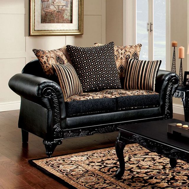 Furniture of America Living Room Love Seat SM2216-LV - Furniture