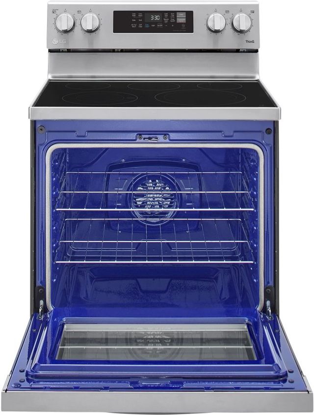 LG 30 PrintProof™ Stainless Steel Slide-In Electric Range, Yale Appliance