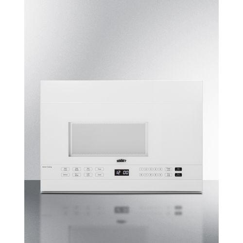Summit® 1.4 Cu. Ft. White Wide Over The Range Microwave