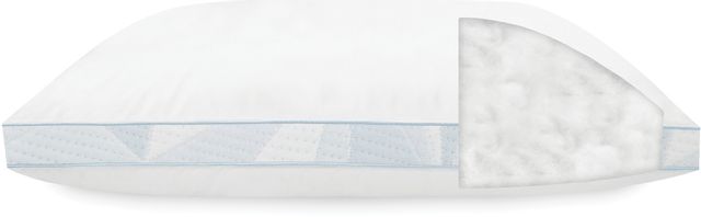 Serta® Arctic Cooling Gusseted Fiber Queen Pillow-1