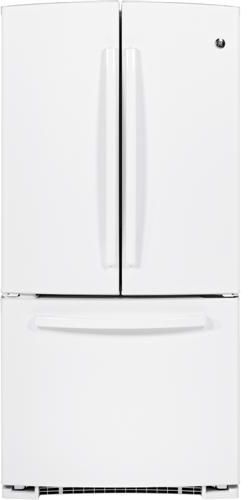GE® 22.1 Cu. Ft. French Door Refrigerator-White