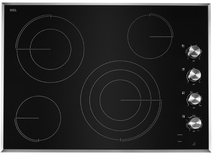 JennAir® 30" Stainless Steel Electric Cooktop
