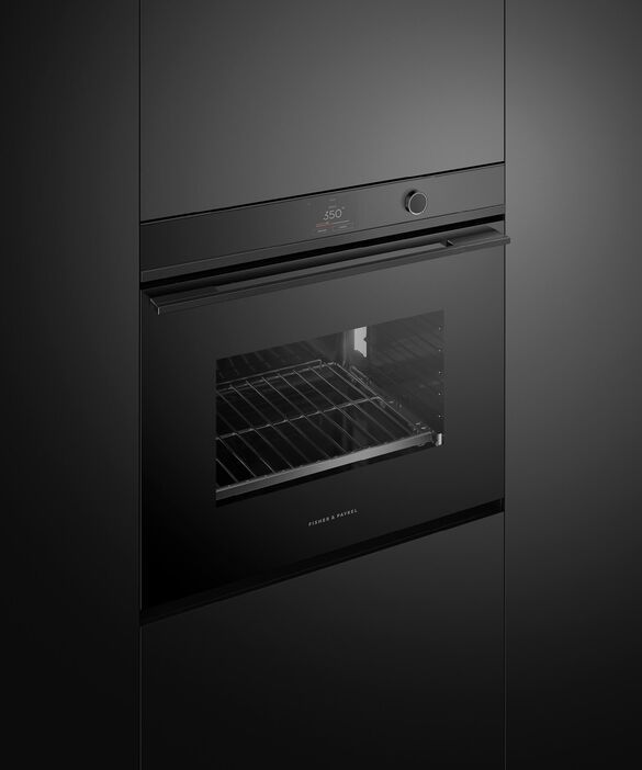 Fisher & Paykel Series 9 30" Black Electric Built In Single Oven-2