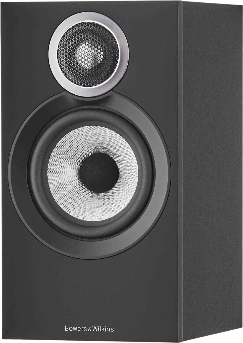 Bowers & Wilkins 600 Series 5" Black Bookshelf Speaker Residential ...