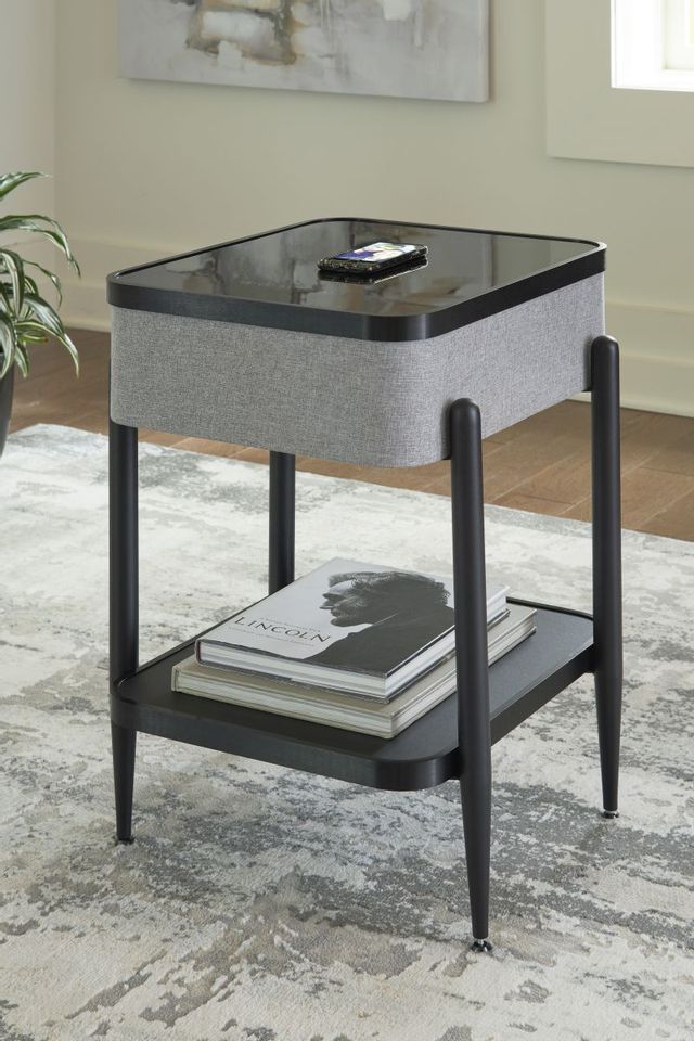 Signature Design by Ashley® Jorvalee Gray/Black Accent Table 4