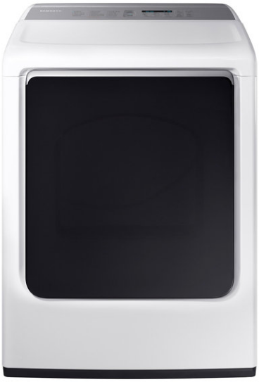 Samsung Front Load Electric Dryer-White 0