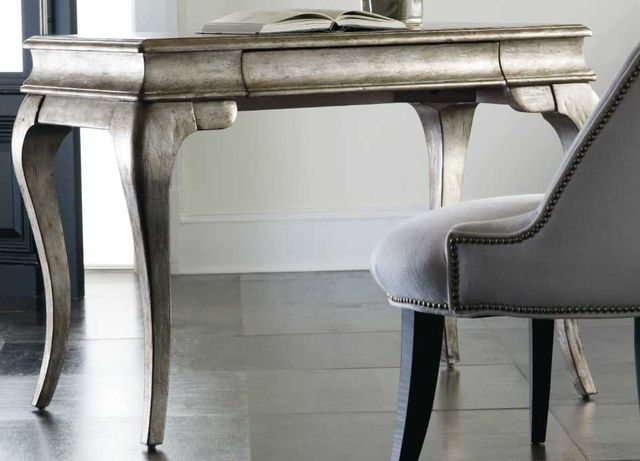 Hooker® Furniture Melange Palladium Silver Writing Desk-0