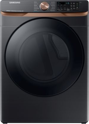 Samsung 8300 Series 7.5 Cu. Ft. Brushed Black Front Load Electric Dryer
