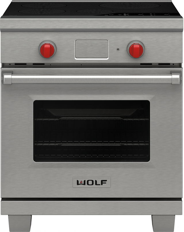 Wolf® Professional 30" Stainless Steel Induction Range-0