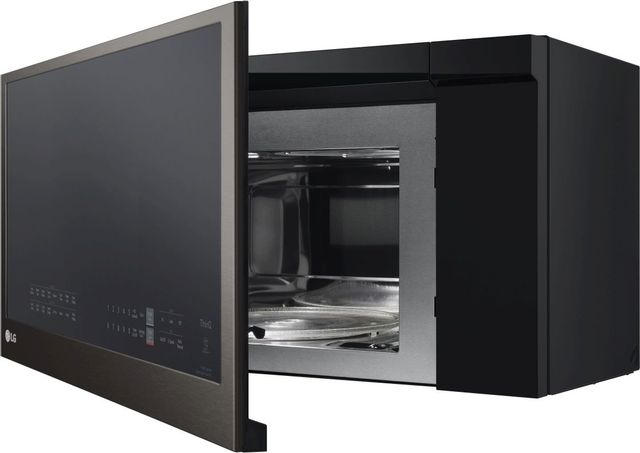 LG 1.7 Cu. Ft. PrintProof™ Black Stainless Steel Over The Range Microwave 4
