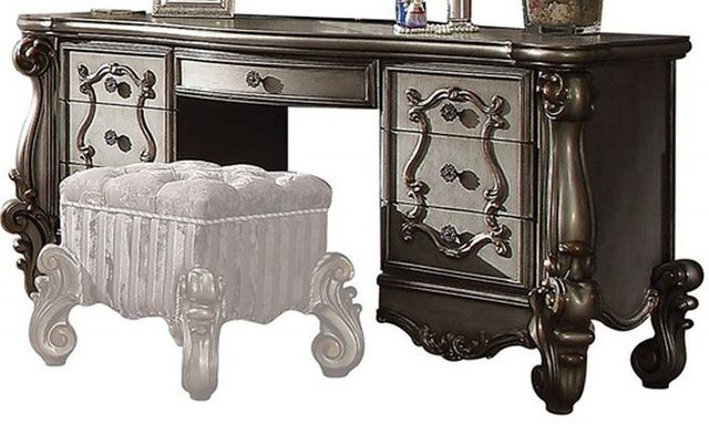 ACME Furniture Versailles Antique Platinum Vanity Desk