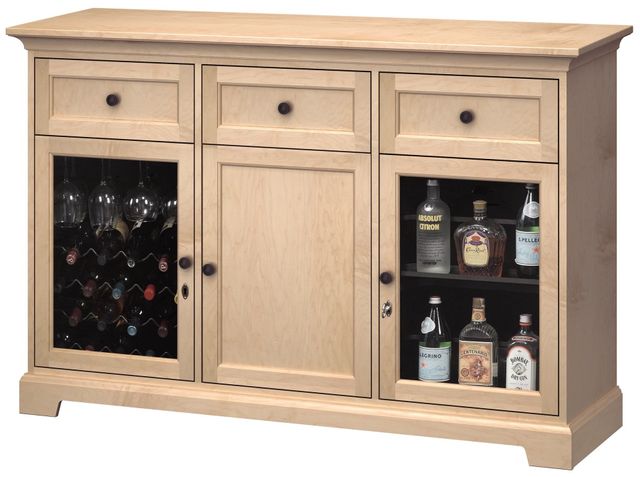 Howard Miller® Brown Wine and Bar Custom Console