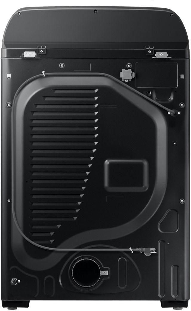 Samsung 7.4 Cu. Ft. Fingerprint Resistant Black Stainless Steel Front Load Gas Dryer 4