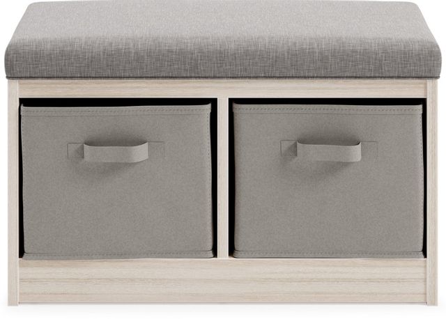 Signature Design by Ashley® Blariden Gray Storage Bench 1