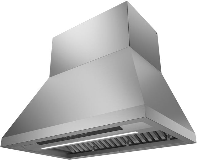 Monogram® Statement Collection 36" Stainless Steel Wall Mounted Range Hood-2