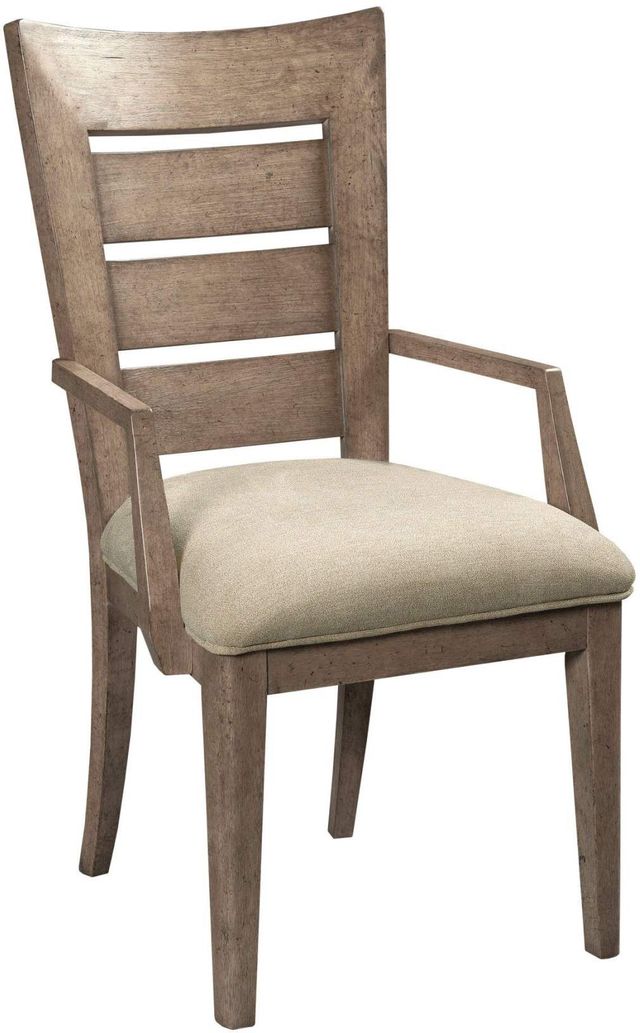 American Drew® Skyline Oak Ladder Back Arm Chair-0