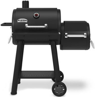 Broil King® Smoke™ Offset 500 Series 26" Freestanding Black Grill 0