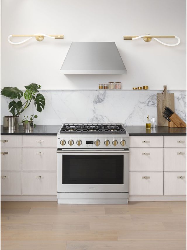 Monogram® Statement Collection 36 Stainless Steel Pro Style Natural Gas  Range