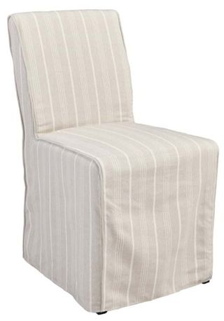 Classic Home Amaya Light Gray/White Dining Chair