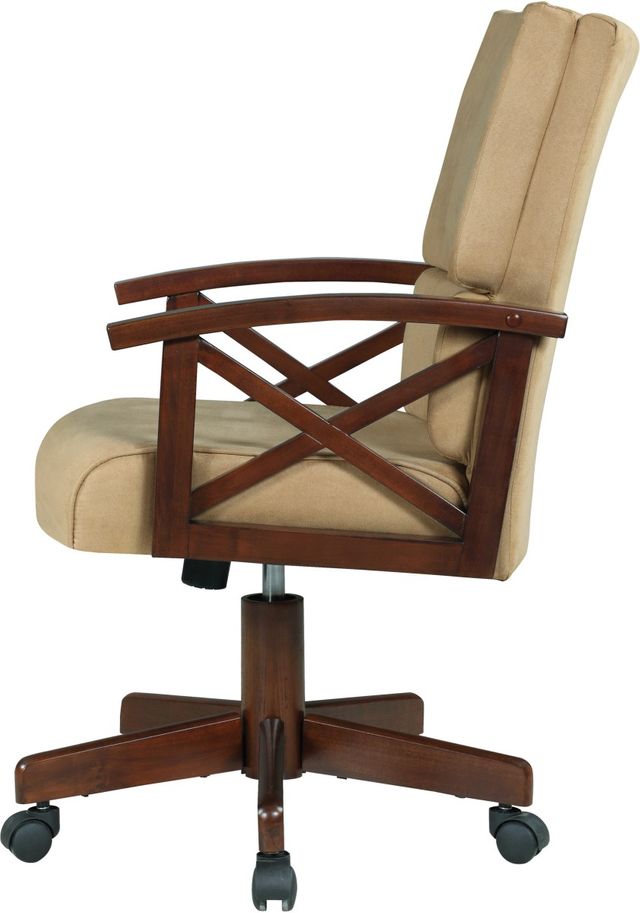 Coaster® Marietta Tobacco And Tan Game Chair-2