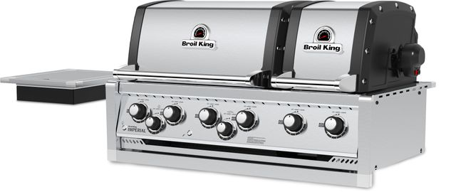 Broil King® Imperial™ XLS 27" Stainless Steel Built-In Grill 8