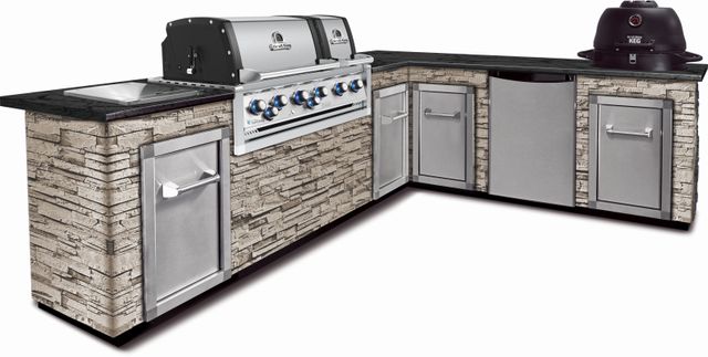 Broil King® Imperial™ XLS 27" Stainless Steel Built-In Grill 9